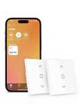 Set 2 buc Refoss WLAN comutator oblon rulant compatibil Apple HomeKit