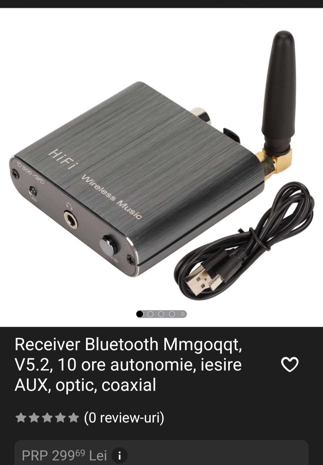 Bluetooth receiver D300 hd