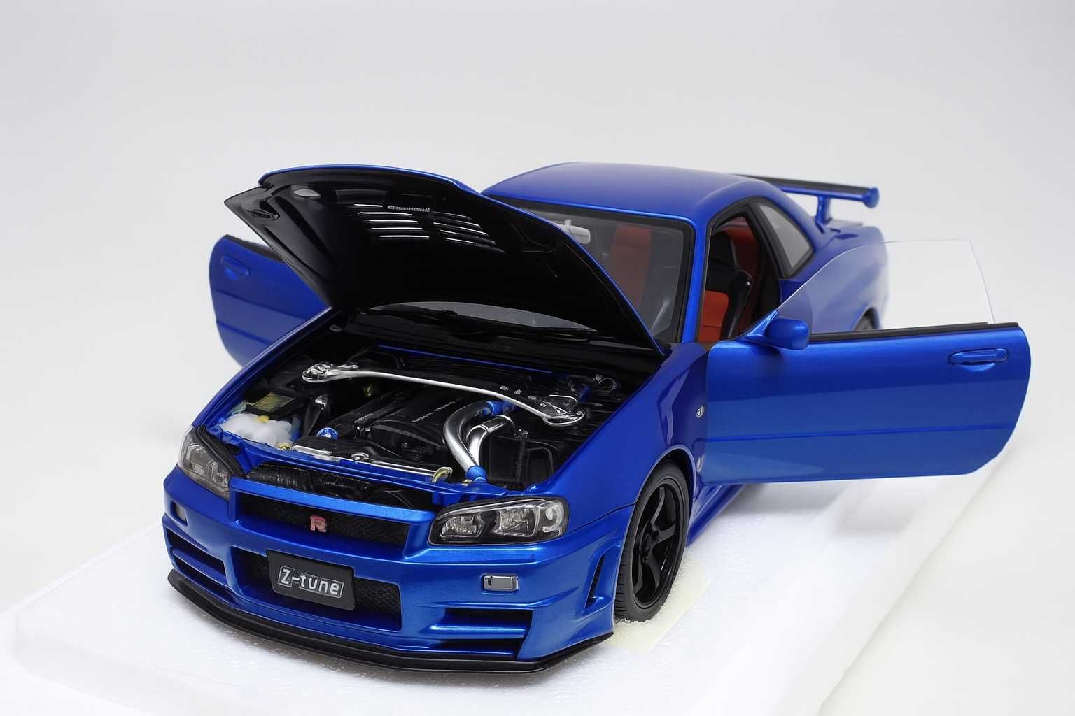 Nissan Skyline GT-R34 Z-tune (Blue) AUTOart