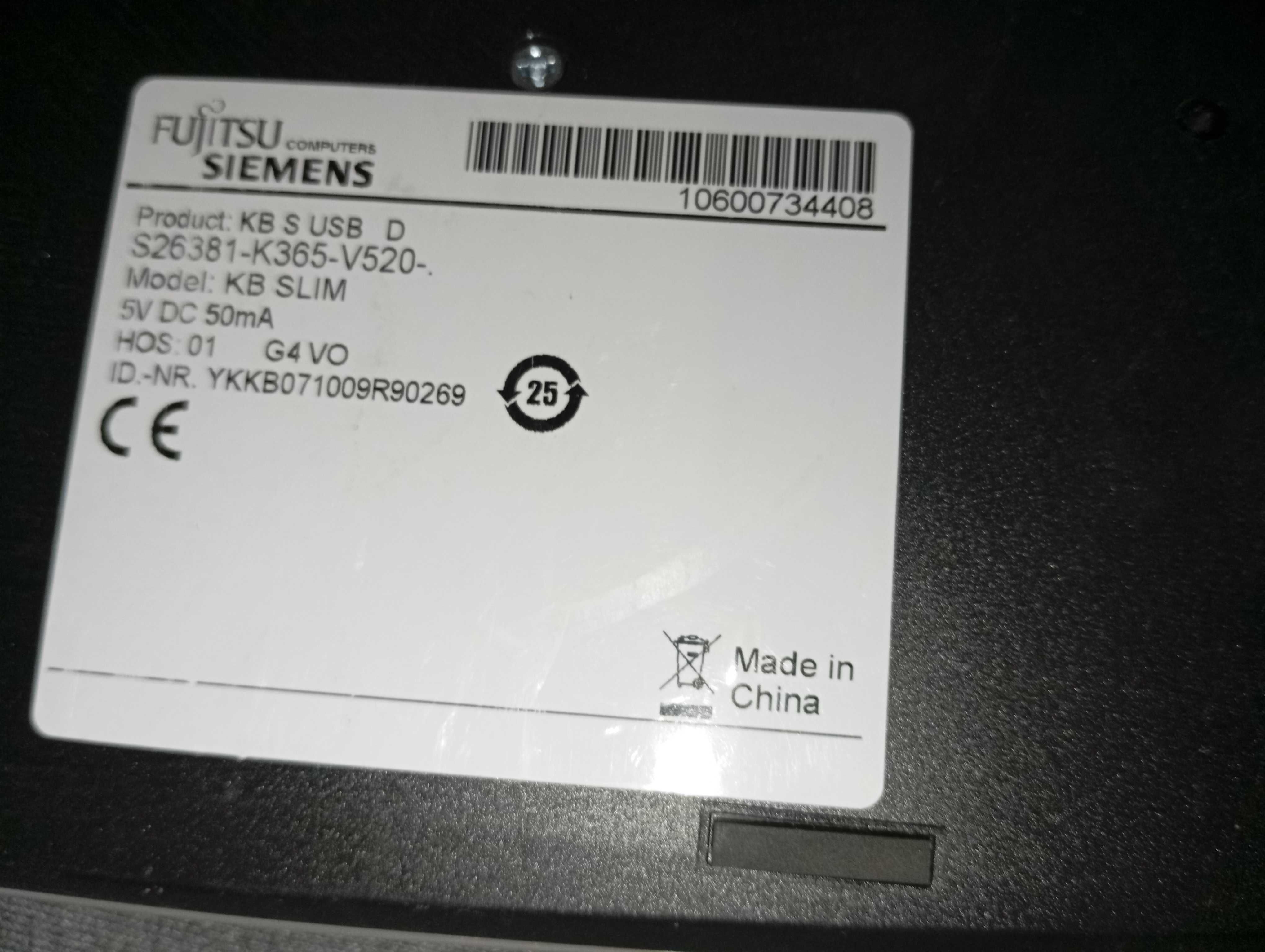 fujitsu siemens клавиатура