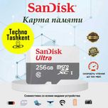 Карта памяти SanDisk Ultra 256 ГБ, 100Mb/s (Garantiya) (Dostavka Bor)