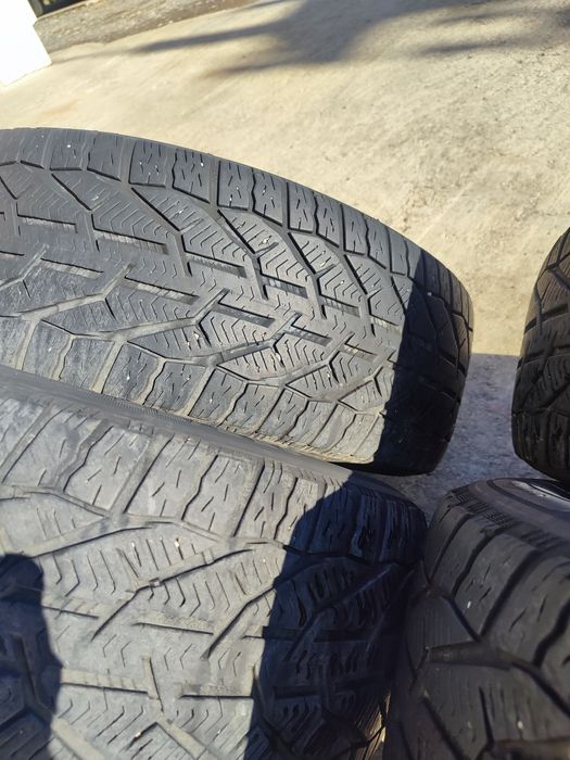 Jante aliaj vw Tiguan 17 cauciucuri iarna