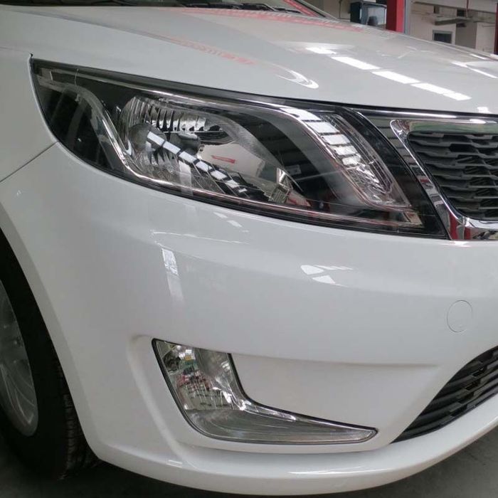 Стекла фар Kia RIO 11-14г.