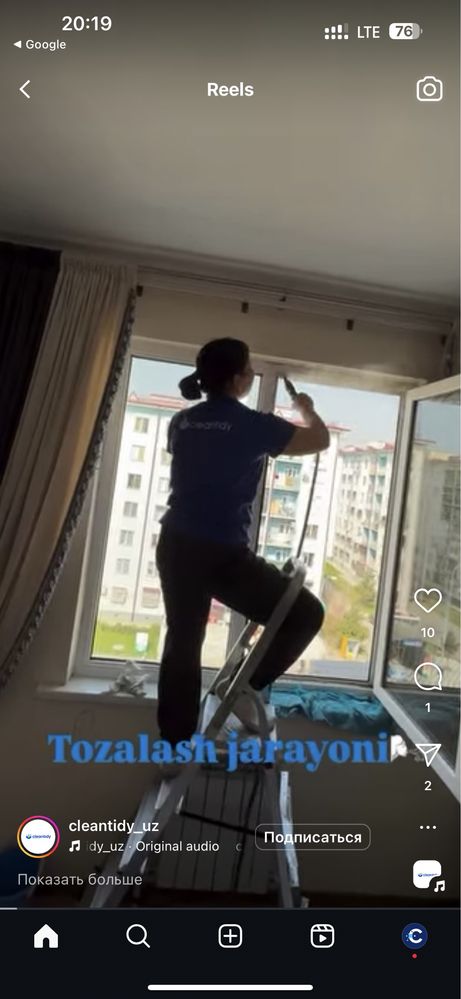 Tozalik kafolati! Uy va ofis uchun PRO tozalash – Toshkent bo‘ylab