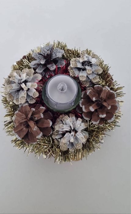 Ornament de craciun tip lumanare