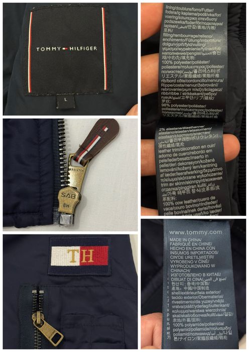 Geaca TOMMY HILFIGER (L barbat) bomber jacket jacheta toamna primavara
