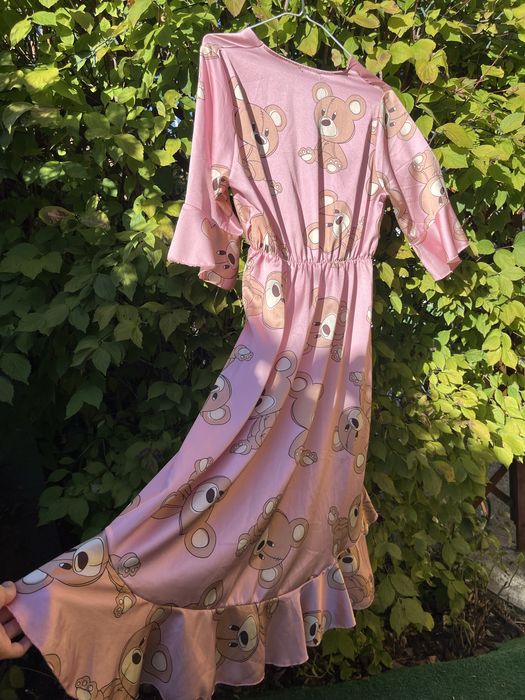 Rochie roz trandafiriu