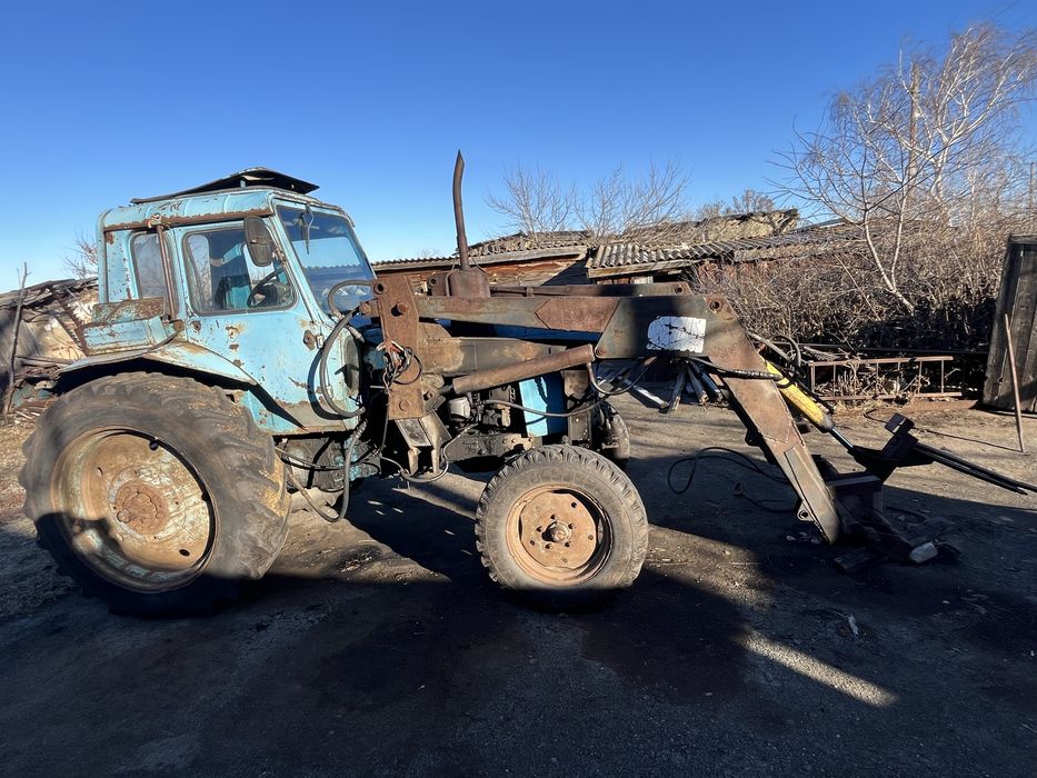 Трактор МТЗ-80 с куном