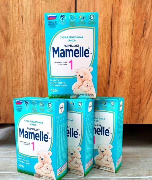Продам смесь Mamelle 1 300гр с рождения, срок годности хороший.