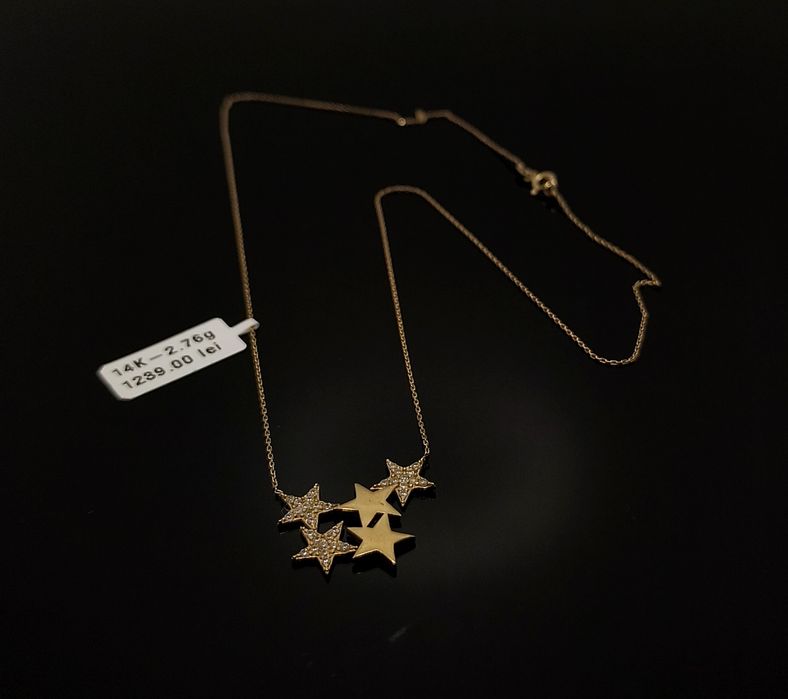 Bijuteria Royal lant din aur 14k 2.76 gr