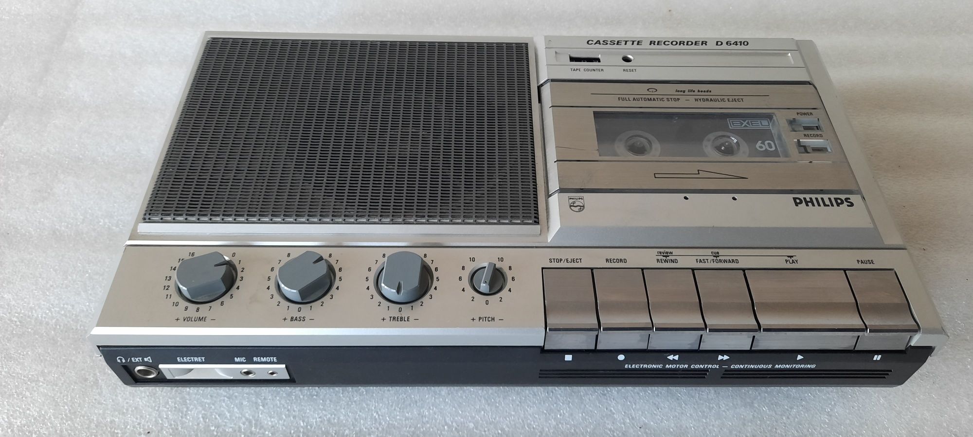 Casetofon profesional Philips recorder D 6410