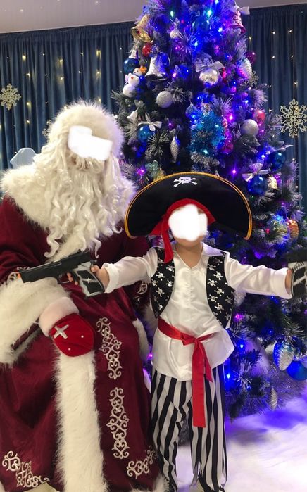 новогодний детский костюм пирата/разбойника