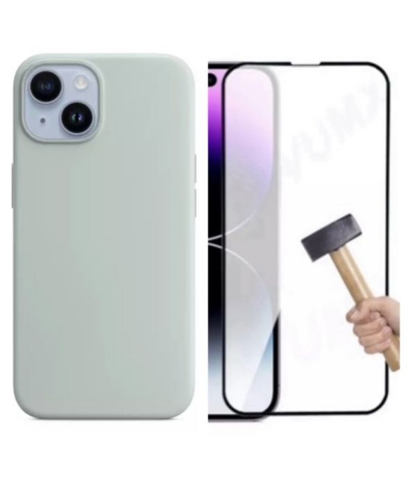 Iphone 13/14/15/16E/17 PRO MAX Husa X LEVEL Slim Catifea +Folie Sticla