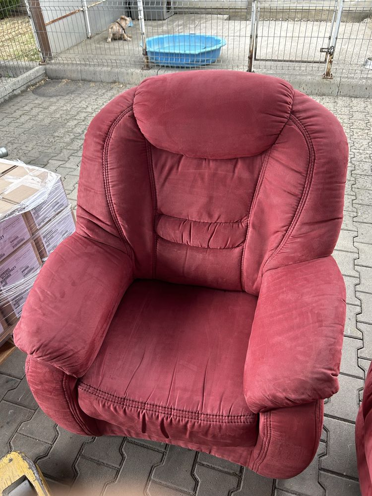 Colțar extensibil + fotoliu