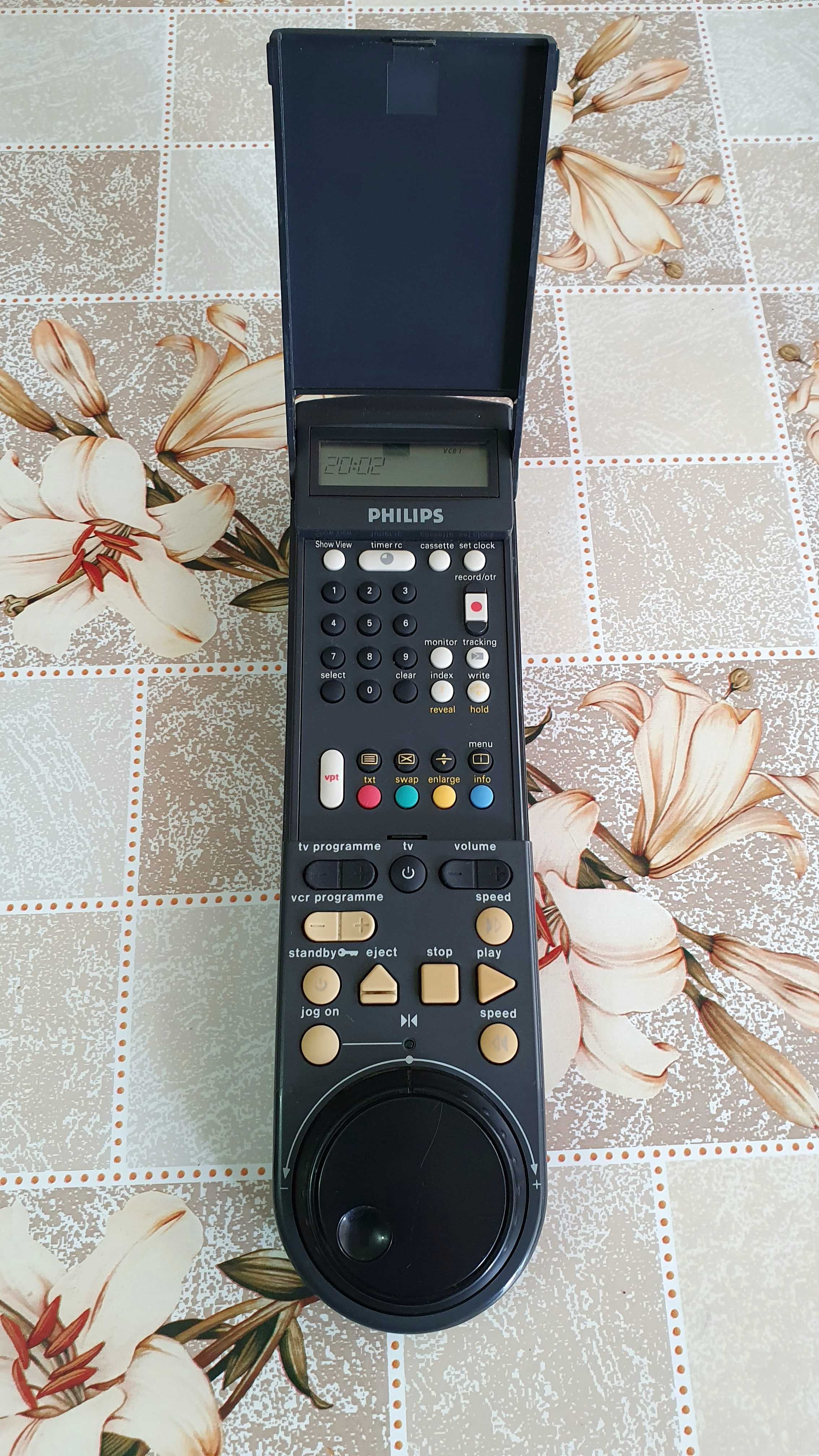 Philips RT 536 Remote Control SHOW VIEW