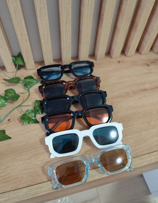 Ochelari soare transparenti la moda