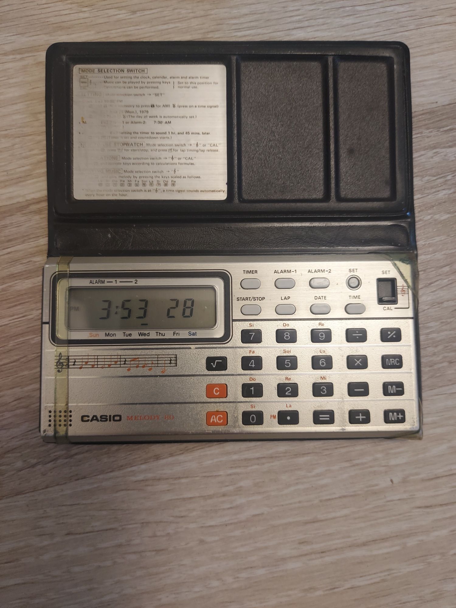 Vand calculator vintage Casio