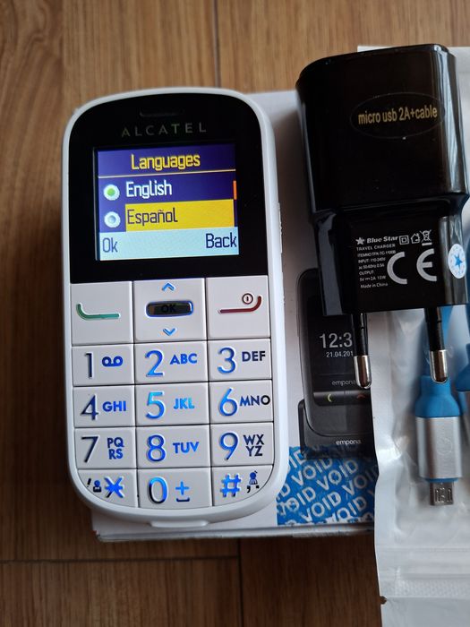 Alcatel flip seniori,meniu Ro.