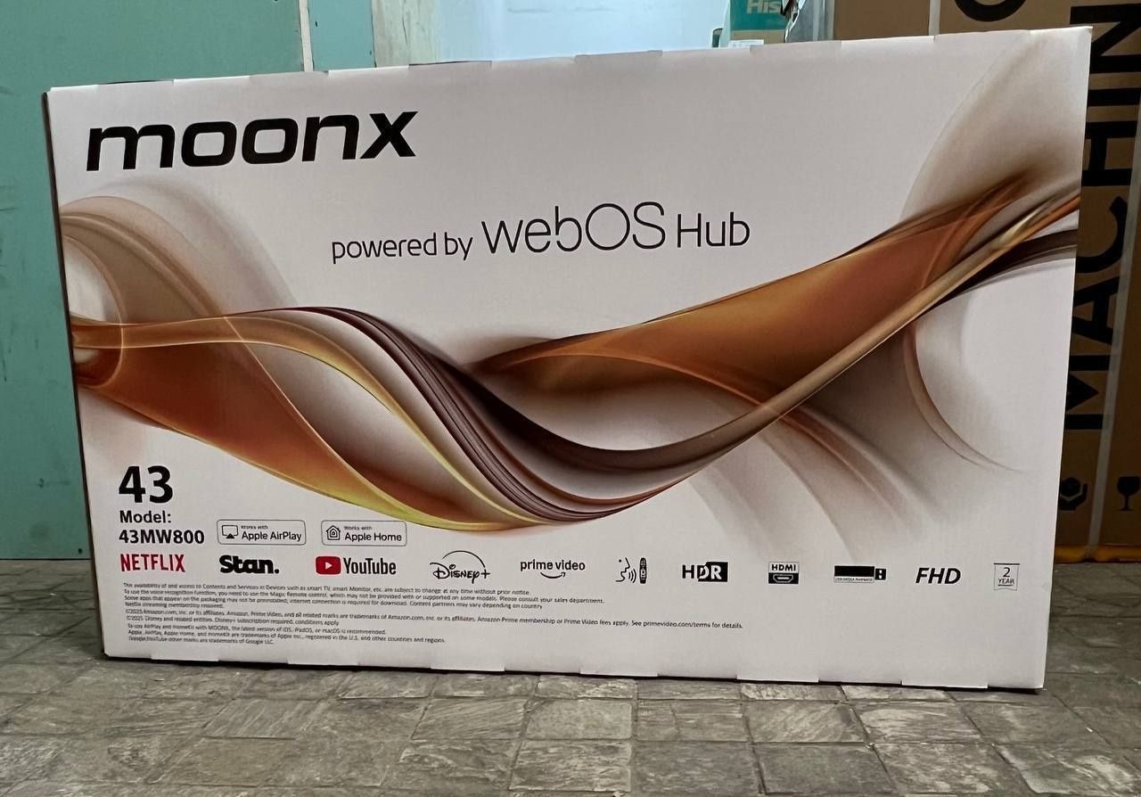 Телевизоры MOONX 43 WeBOS АКЦИЯ! +досиавка