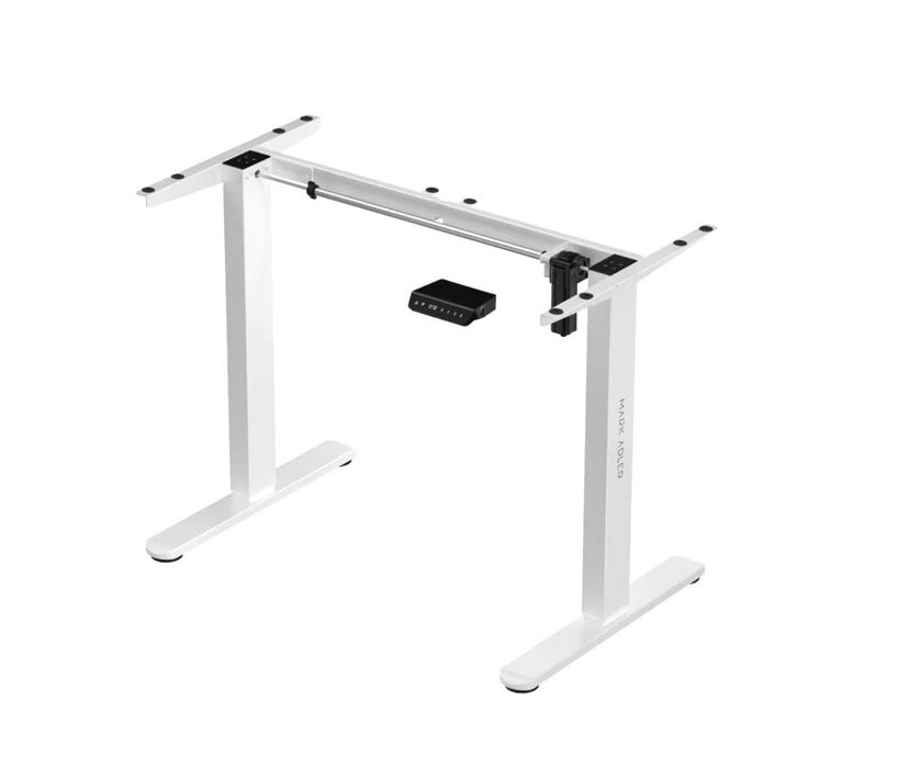 Birou Mark Adler Xeno 4.1, reglabil electric 72-118 cm, Memorie, Alb