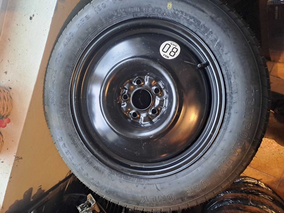 Roata de rezerva Slim Toyota Highlander Lexus Rx-450 Nissan 165 90 R18