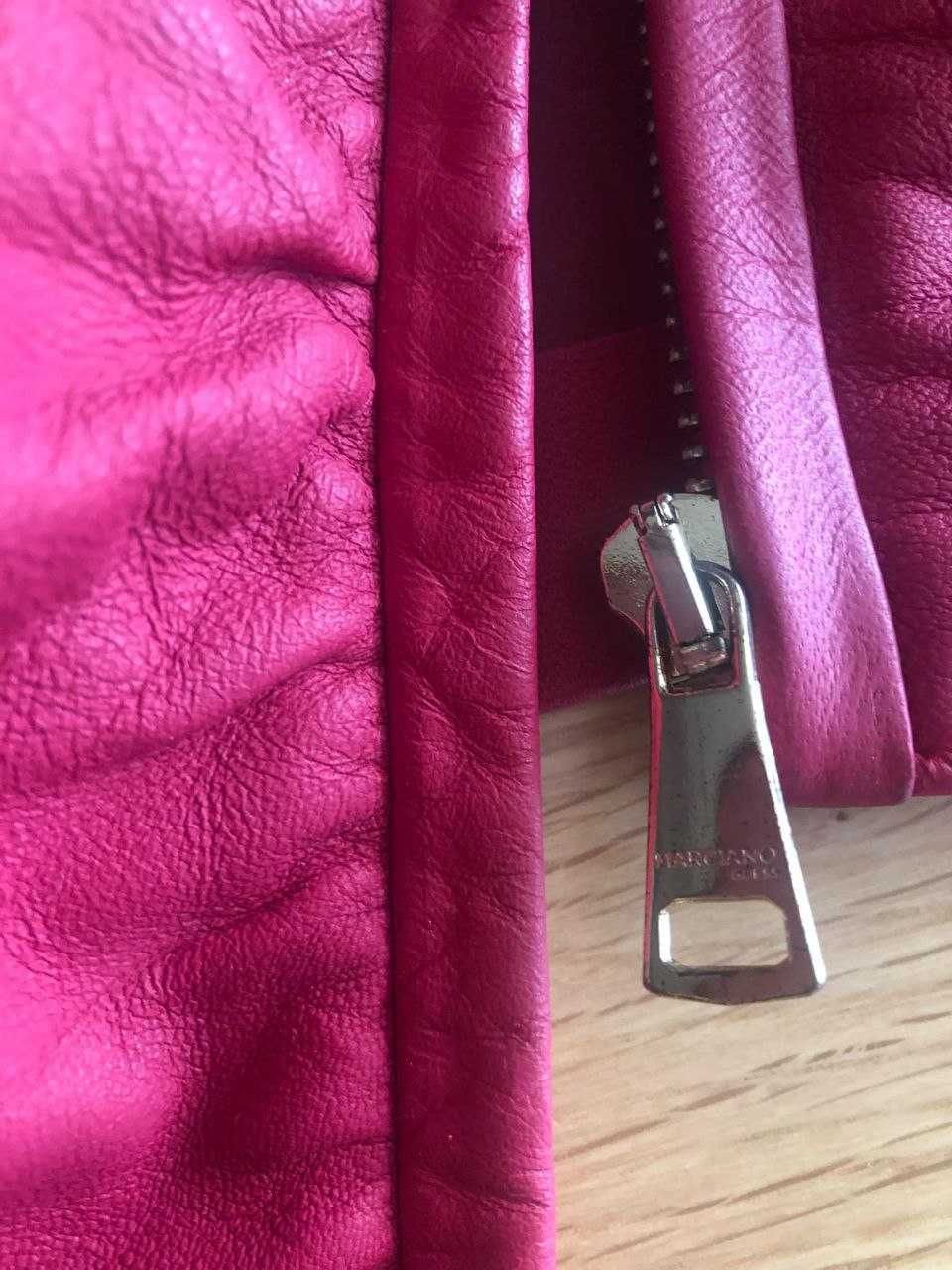 Guess Marciano агнешка кожа яке - червено