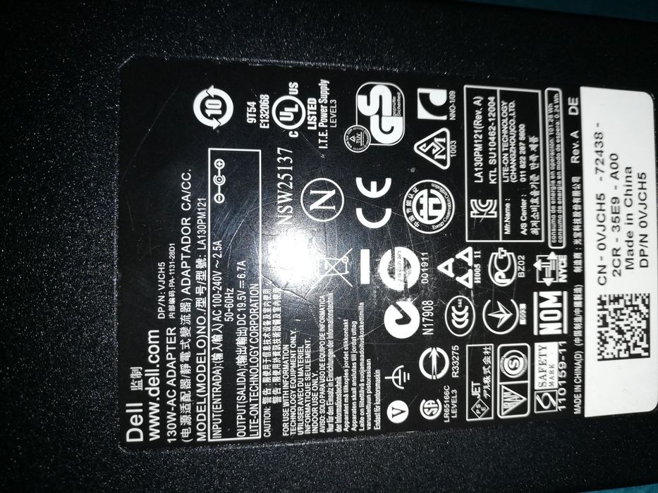 Încărcător laptop original DELL nou