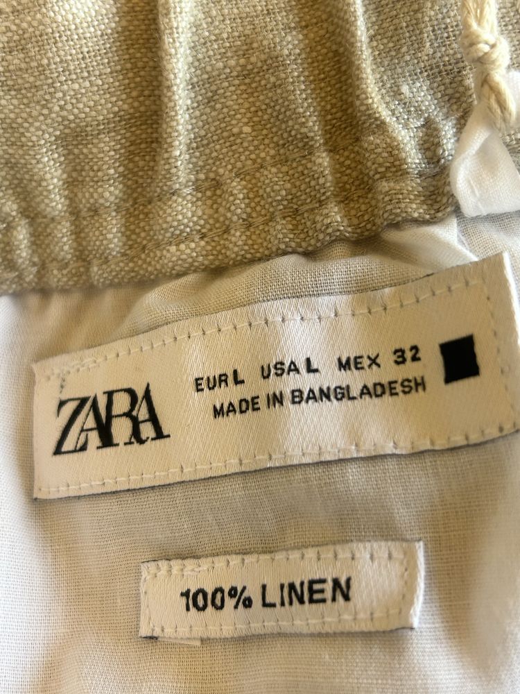 Мъжки ленен панталон ZARA!