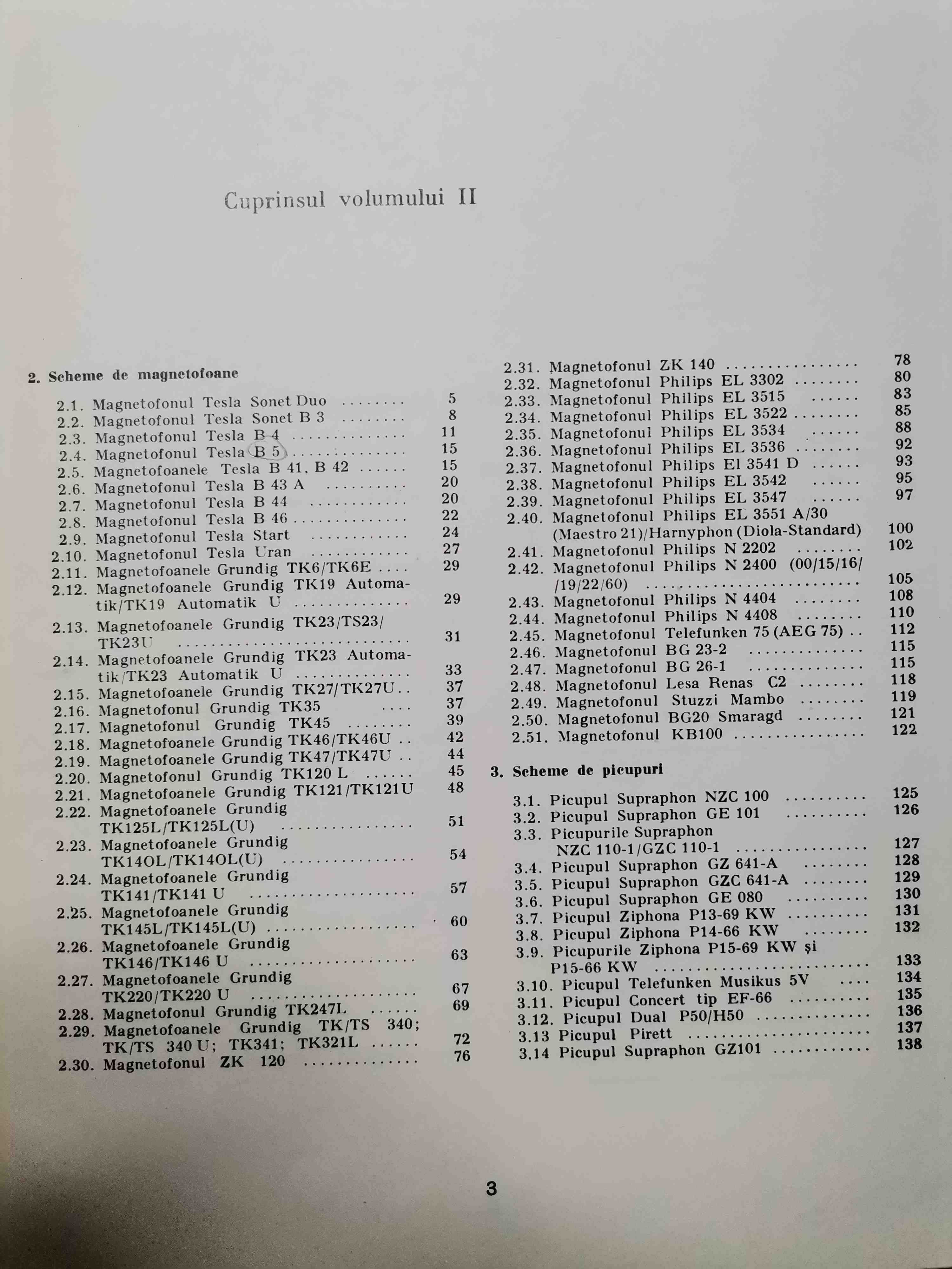 Scheme de televizoare Magnetofoane Picupuri (vol I +vol II)