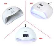 UV/LED лампа за гел лак 48/54/72W печка за маникюр и изпичане на нокти