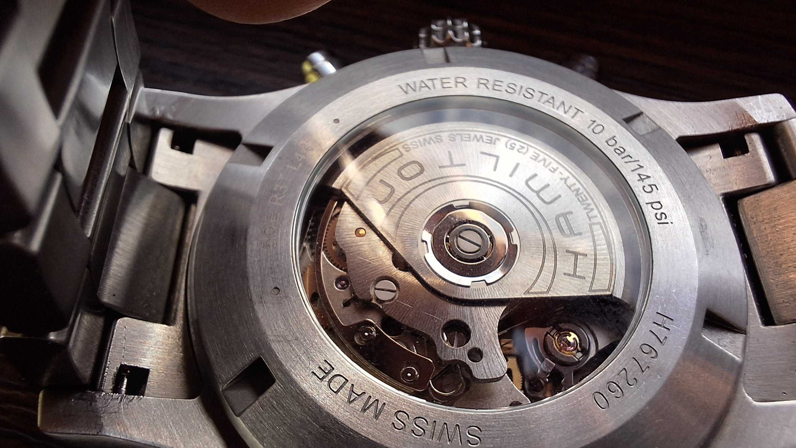 часовник Hamilton Khaki Aviation Converter автомат - хронограф