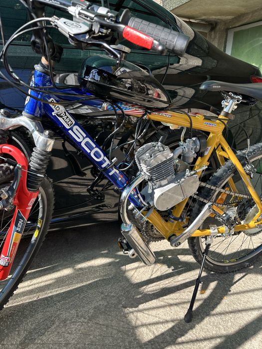 Веломотор (колело/велосипед 26”) с нов двигател Тайга – 80сс