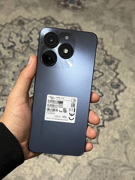 Arzon narxda Itel A70 modeli 8/256gb