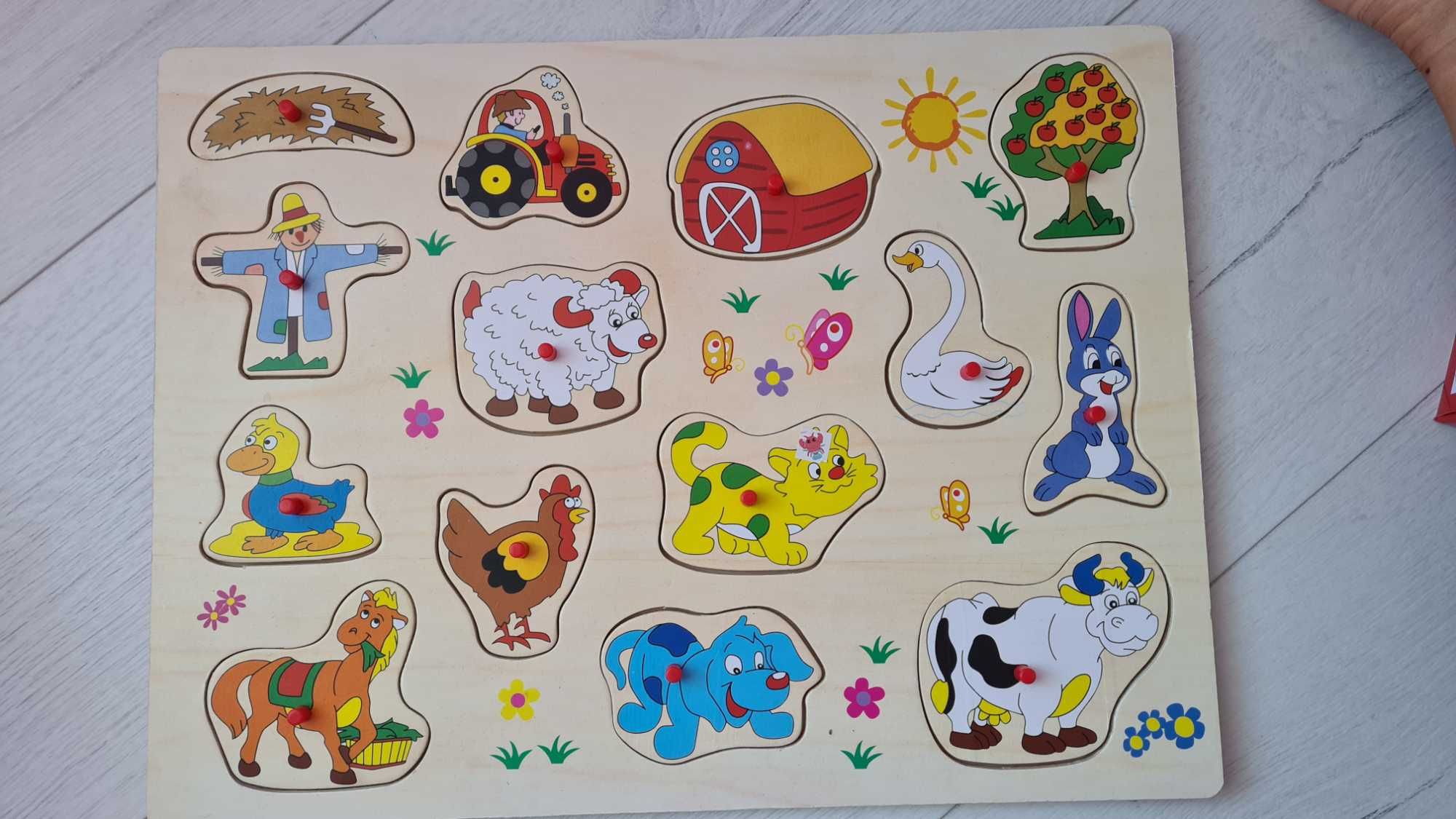 Детски дървени пъзели