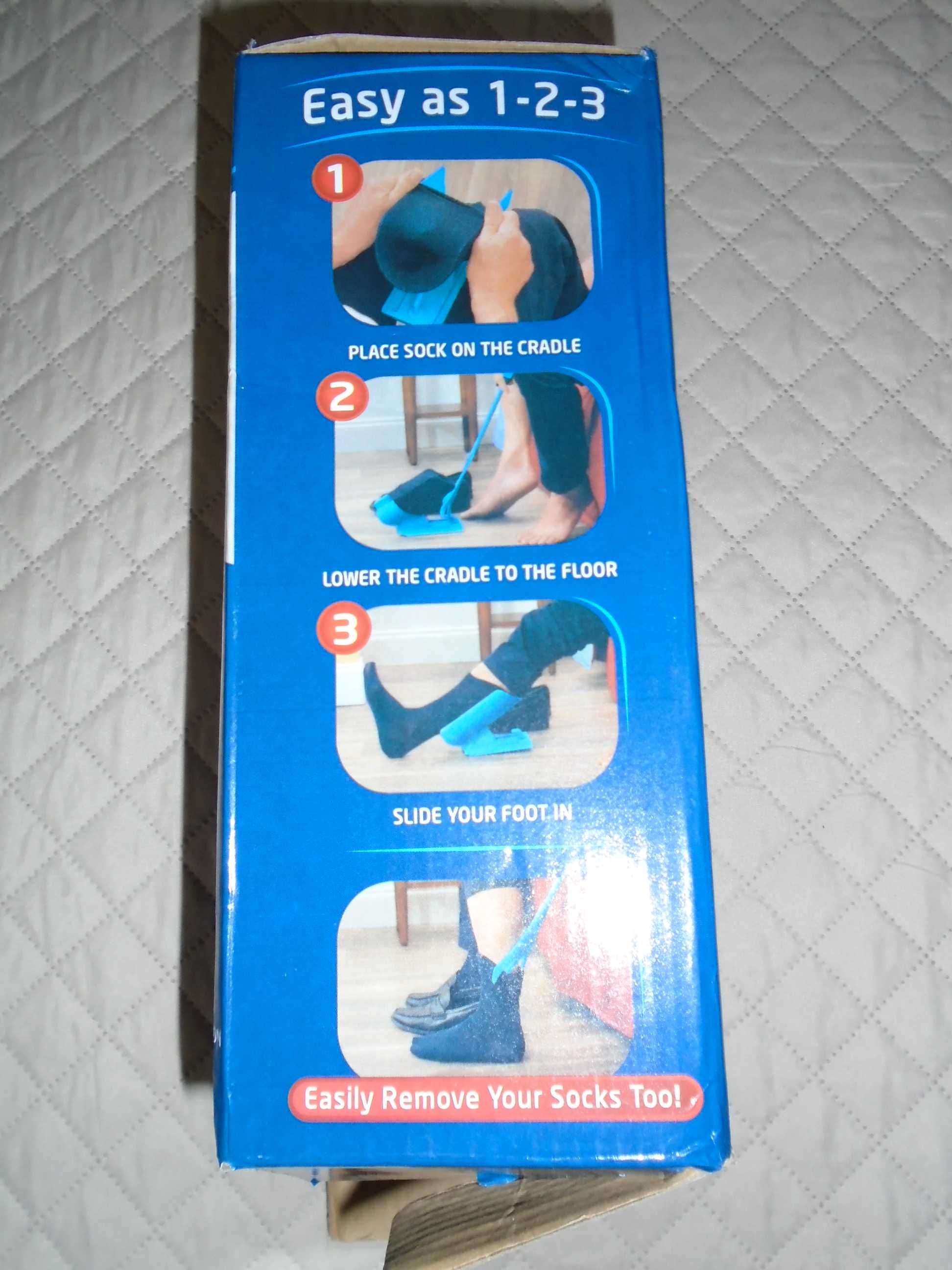 Set aparat ajutor pentru incaltat ciorapii