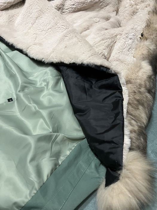 Парка в отличном состоянии М размер 110см