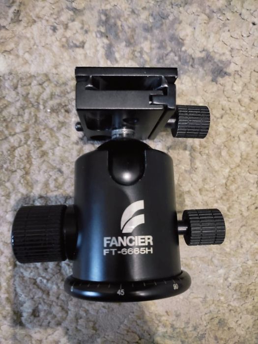 Аксесуары для камеры штативы ( Триподы) голова трипода FT-6665H