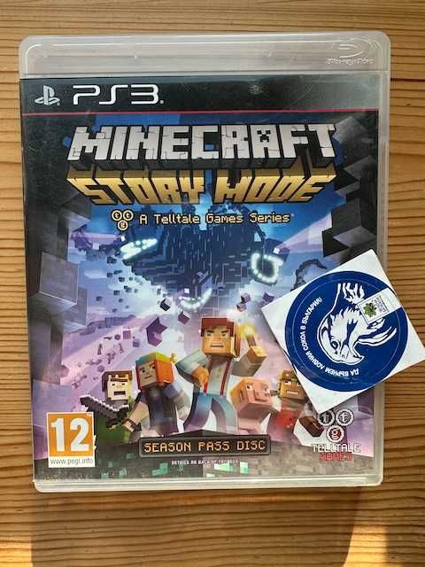 Minecraft Story Mode PlayStation 3 PS3 ПС3 Майнкрафт