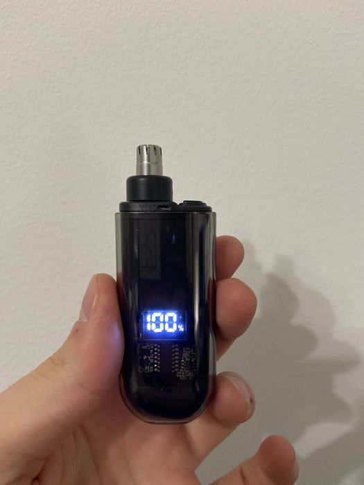 Trimmer electric 2 în 1 – nas, urechi si sprancene, portabil