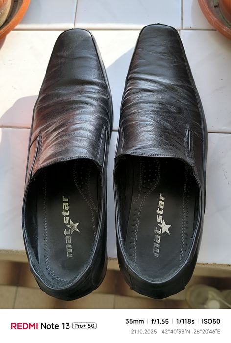 Мъжки обувки от естествена кожа