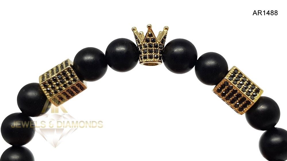 Bratara Aur 14 K Crown Collection ARJEWELS&DIAMONDS(AR1488)