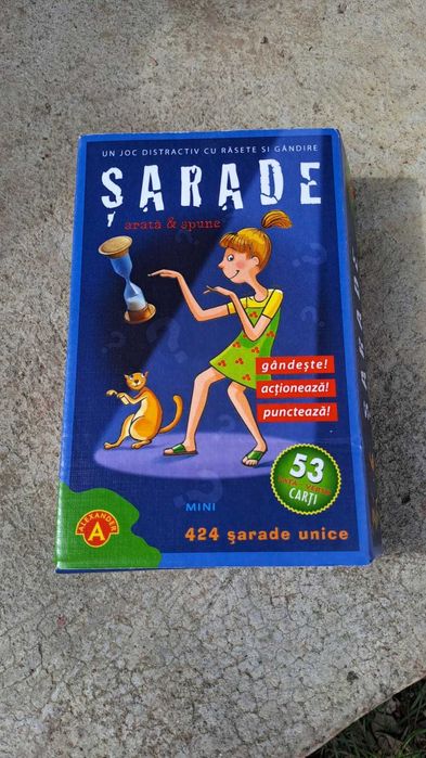 Joc distractiv de mimat, Sarade mini pentru copii si adulti