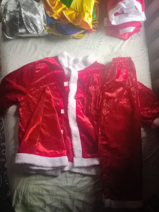 Костюм Дед Мороз,8-11лет(42размер)