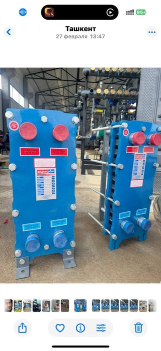 Turli o'lchamdagi teploobmenniklarni sizlarga taklif qilamiz! Biz o'zb