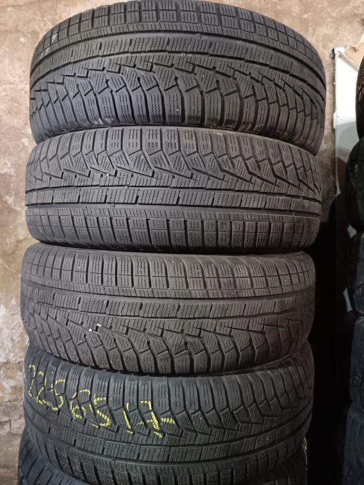 Anvelope MS iarna 225 65 17 hankook 2018 5-6mm