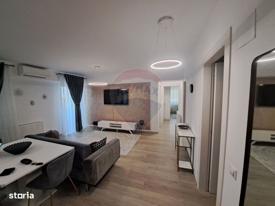 3 camere de închiriat, bloc nou, loc de parcare