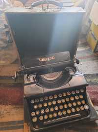 Уникална ретро стара пишеща машина torpedo