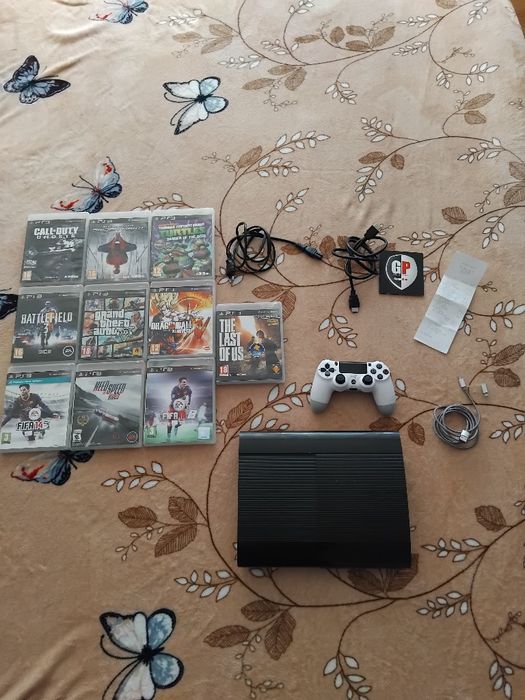 Vând ps3 super slim, dețin bon fiscal
