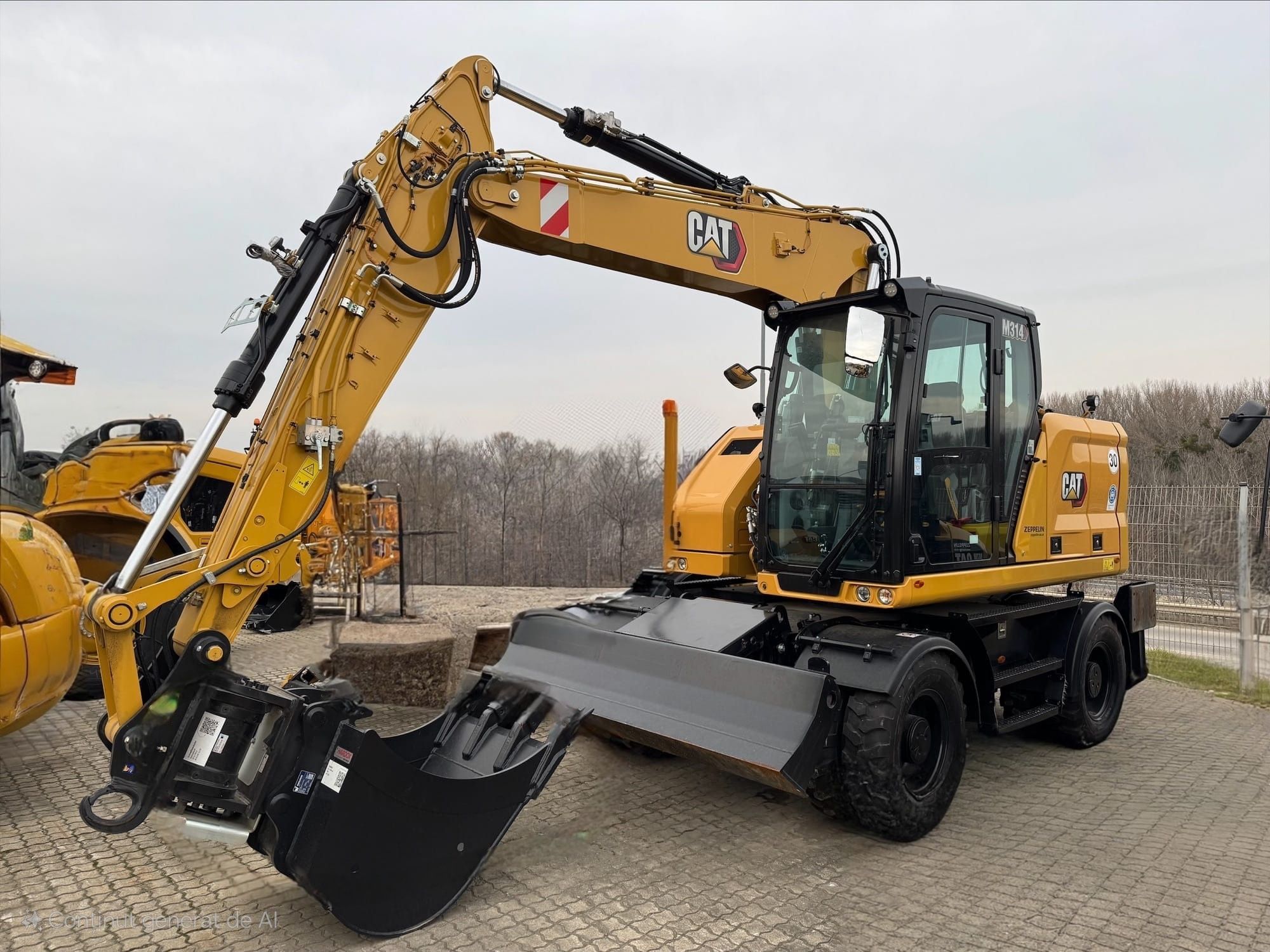 Inchiriez Excavator pe roti