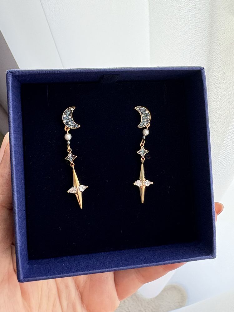 Обеци Swarovski Нови с кутия